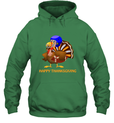 Cool Happy Thanksgiving Football Shirt Gobble Player Turkey Hooded Sweatshirt Hooded Sweatshirt - HHHstores