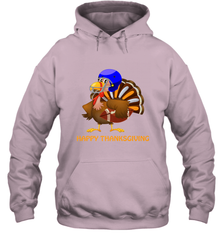 Cool Happy Thanksgiving Football Shirt Gobble Player Turkey Hooded Sweatshirt Hooded Sweatshirt - HHHstores