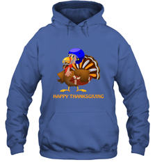 Cool Happy Thanksgiving Football Shirt Gobble Player Turkey Hooded Sweatshirt Hooded Sweatshirt - HHHstores