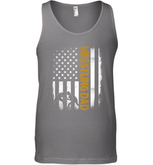 Wrestling Dad Tshirt American Flag 4th Of July Fathers Day Men's Tank Top Men's Tank Top - HHHstores