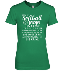 Being A Softball Mom Isnt Easy Women's Premium T-Shirt Women's Premium T-Shirt - HHHstores