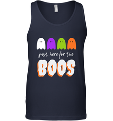 Just Here For The Boos Shirt Funny Halloween Drinking Men's Tank Top