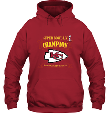Kansas City Chiefs NFL Pro Line by Fanatics Super Bowl LIV Champions Hooded Sweatshirt Hooded Sweatshirt - HHHstores