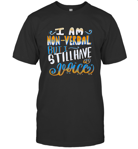Special Needs NonVerbal Autism Awesome Men's T-Shirt Men's T-Shirt / Black / S Men's T-Shirt - HHHstores