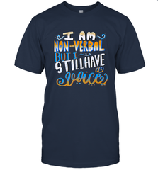 Special Needs NonVerbal Autism Awesome Men's T-Shirt Men's T-Shirt - HHHstores