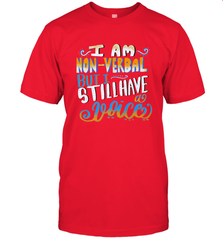 Special Needs NonVerbal Autism Awesome Men's T-Shirt Men's T-Shirt - HHHstores
