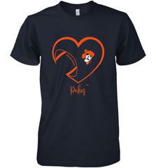 Oklahoma State Cowboys Football Inside Heart  Team Men's Premium T-Shirt Men's Premium T-Shirt - HHHstores