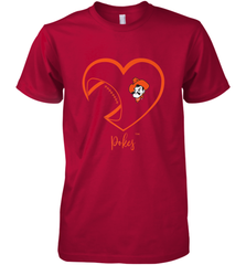 Oklahoma State Cowboys Football Inside Heart  Team Men's Premium T-Shirt Men's Premium T-Shirt - HHHstores