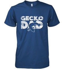 Vintage Gecko Dad  Animal Daddy Fathers Day Gecko Men's Premium T-Shirt Men's Premium T-Shirt - HHHstores