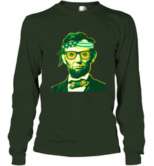 Abraham Lincoln St Patricks Day Long Sleeve T-Shirt Long Sleeve T-Shirt - HHHstores