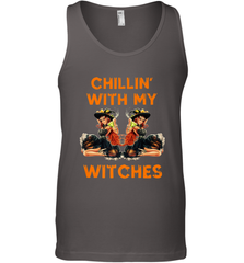 Cool Chillin With My Witches Halloween Costume Men's Tank Top Men's Tank Top - HHHstores