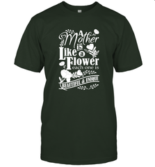 A mother is like a flower each one is beautiful and unique Men's T-Shirt Men's T-Shirt - HHHstores