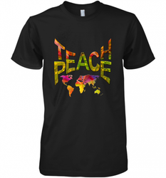 Teach Peace  prime Tshirt Nadine May Men's Premium T-Shirt