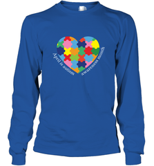 April is autism awareness month T shirt Long Sleeve T-Shirt Long Sleeve T-Shirt - HHHstores