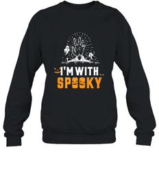 Spooky Halloween Costume Scary Gift Crewneck Sweatshirt