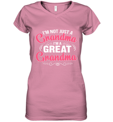 I'm a great Grandma Women's V-Neck T-Shirt Women's V-Neck T-Shirt - HHHstores
