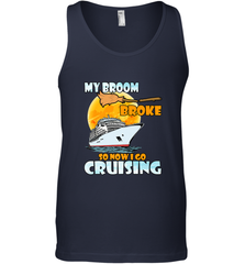 My broom broke so now i go cruising halloween witch Men's Tank Top Men's Tank Top - HHHstores