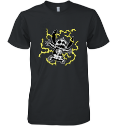 Disney Stitch Skeleton Halloween Men's Premium T-Shirt