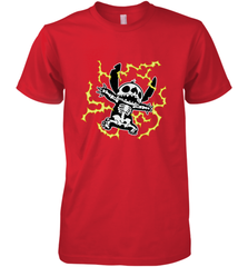 Disney Stitch Skeleton Halloween Men's Premium T-Shirt Men's Premium T-Shirt - HHHstores