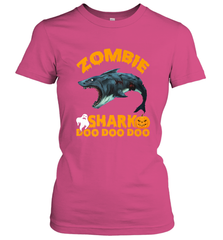 Zombie Shark Doo Doo Doo Halloween Shake Costume Lover Gifts Women's T-Shirt Women's T-Shirt - HHHstores