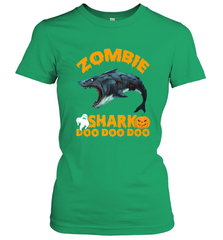Zombie Shark Doo Doo Doo Halloween Shake Costume Lover Gifts Women's T-Shirt Women's T-Shirt - HHHstores