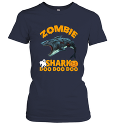 Zombie Shark Doo Doo Doo Halloween Shake Costume Lover Gifts Women's T-Shirt