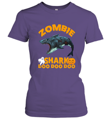 Zombie Shark Doo Doo Doo Halloween Shake Costume Lover Gifts Women's T-Shirt Women's T-Shirt - HHHstores