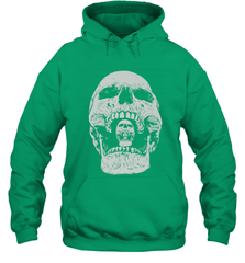 Vintage Halloween Skull Design For Trick or Treating Hooded Sweatshirt Hooded Sweatshirt - HHHstores