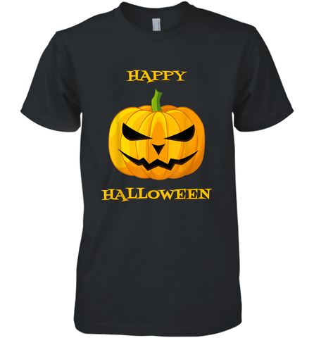 Happy Halloween Scary Pumpkin Tee Men's Premium T-Shirt Men's Premium T-Shirt / Black / XS Men's Premium T-Shirt - HHHstores