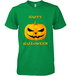Happy Halloween Scary Pumpkin Tee Men's Premium T-Shirt