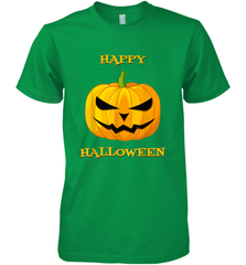 Happy Halloween Scary Pumpkin Tee Men's Premium T-Shirt Men's Premium T-Shirt - HHHstores