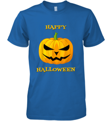 Happy Halloween Scary Pumpkin Tee Men's Premium T-Shirt Men's Premium T-Shirt - HHHstores