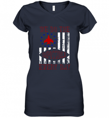 We do the impossible every day 01 Women's V-Neck T-Shirt Women's V-Neck T-Shirt - HHHstores