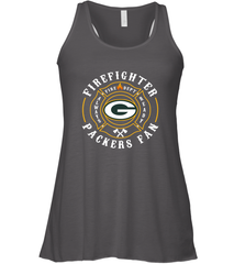 Green Bay Packers NFL Pro Line Green Firefighter Women's Racerback Tank Women's Racerback Tank - HHHstores