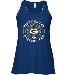 Green Bay Packers NFL Pro Line Green Firefighter Women's Racerback Tank Women's Racerback Tank - HHHstores