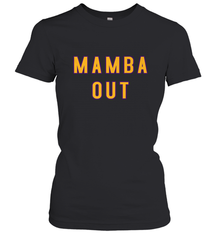 Mamba Out Limited Edition Farewell Tribute Women's T-Shirt Women's T-Shirt / Black / S Women's T-Shirt - HHHstores