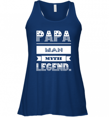 Papa Man Myth Legend Father's Day Dad Veteran Gift Women's Racerback Tank Women's Racerback Tank - HHHstores