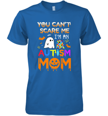 You Can't Scare Me I'm An Autism Mom Ghost Awareness Funny Men's Premium T-Shirt Men's Premium T-Shirt - HHHstores
