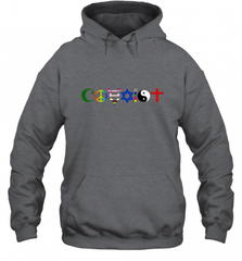 Coexist Hooded Sweatshirt Hooded Sweatshirt - HHHstores