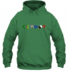 Coexist Hooded Sweatshirt Hooded Sweatshirt - HHHstores