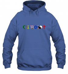Coexist Hooded Sweatshirt Hooded Sweatshirt - HHHstores