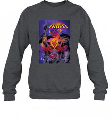 Marvel Ghost Rider Baby Thanos Comic Cover Crewneck Sweatshirt Crewneck Sweatshirt - HHHstores