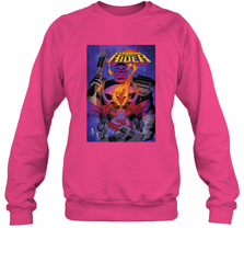 Marvel Ghost Rider Baby Thanos Comic Cover Crewneck Sweatshirt Crewneck Sweatshirt - HHHstores