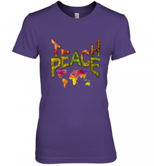 Teach Peace  prime Tshirt Nadine May Women's Premium T-Shirt Women's Premium T-Shirt - HHHstores