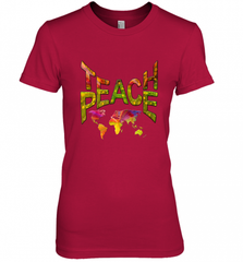 Teach Peace  prime Tshirt Nadine May Women's Premium T-Shirt Women's Premium T-Shirt - HHHstores