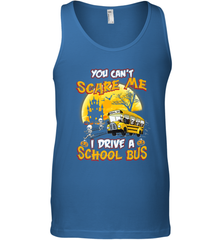 You Can't Scare Me I Drive School Bus Halloween Gift Men's Tank Top Men's Tank Top - HHHstores