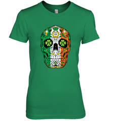 Sugar Skull Leprechaun T Shirt St Patricks Day Women Men Tee Women's Premium T-Shirt Women's Premium T-Shirt - HHHstores