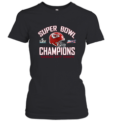 NFL super bowl Kansas City Chiefs Logo Helmet champions Women's T-Shirt Women's T-Shirt - HHHstores