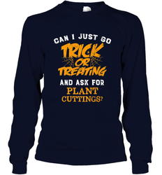 Trick or Treating Halloween Gift Gardening Long Sleeve T-Shirt