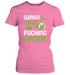 Wash your fucking hands01 01 Women's T-Shirt Women's T-Shirt - HHHstores